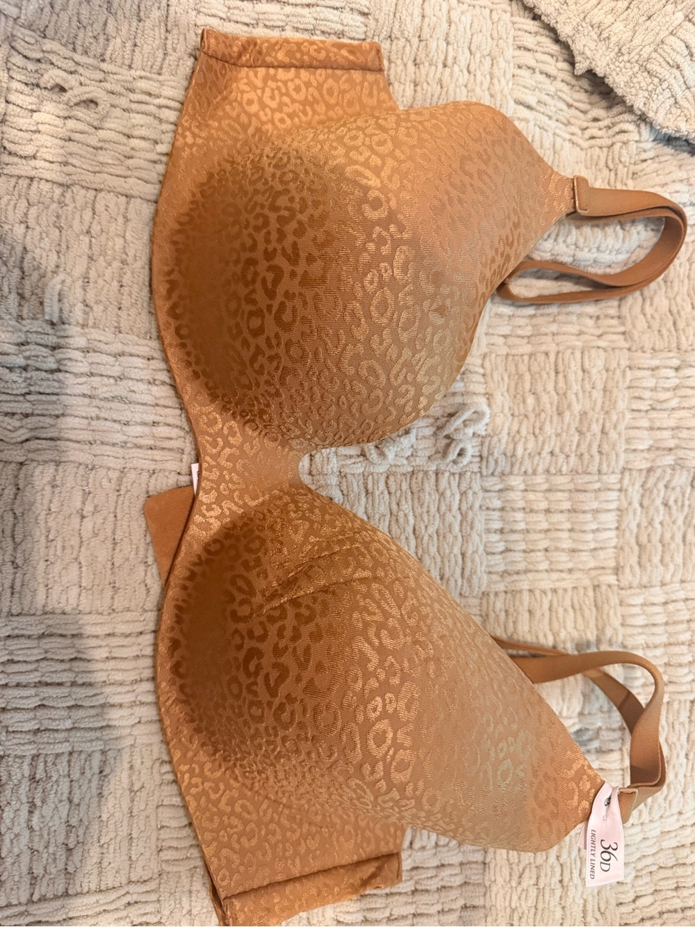 Victoria’s Secret NWT Leopard Jacquard T-Shirt Bra - Cooper 36D